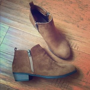 Brown Ankle Booties